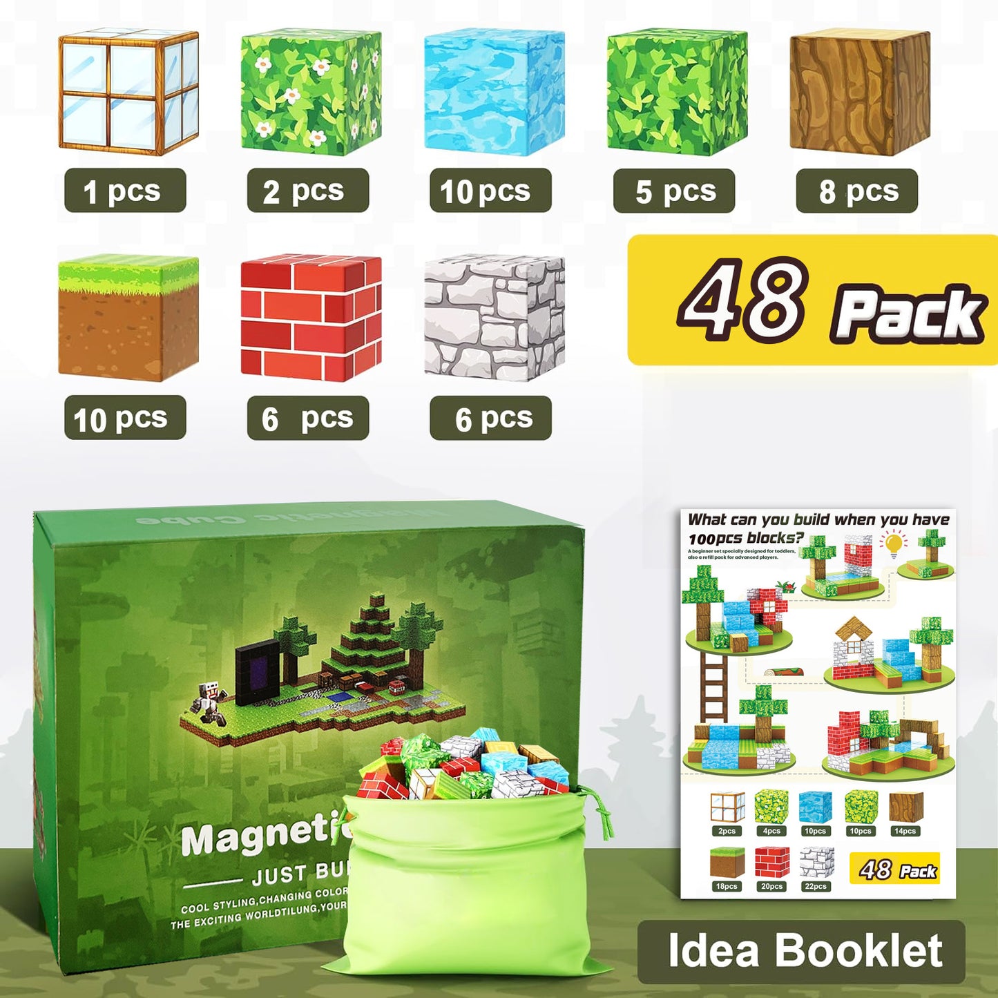 Creative Kids Magnetic Block Set