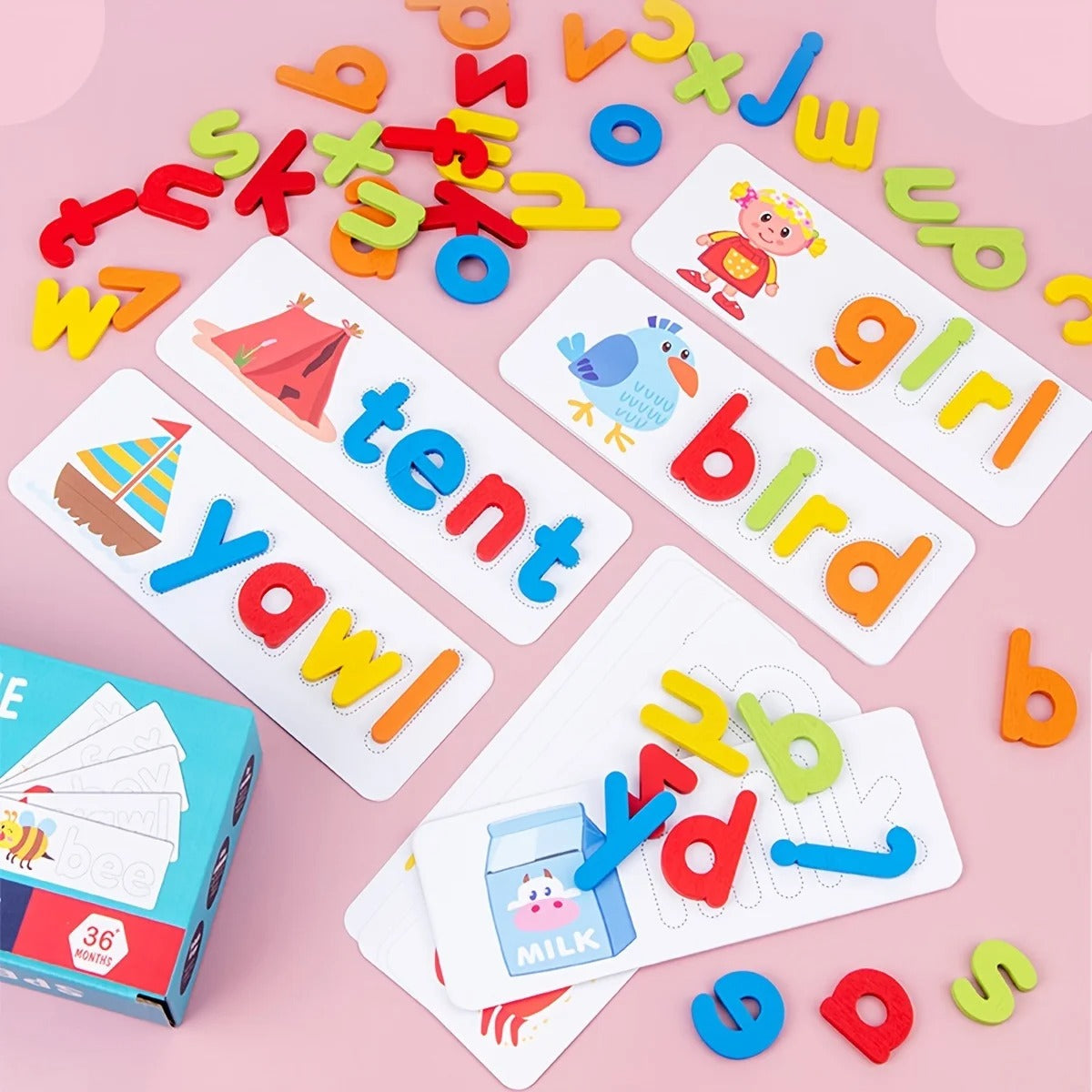 Early Education Montessori Alphabet Puzzle Set