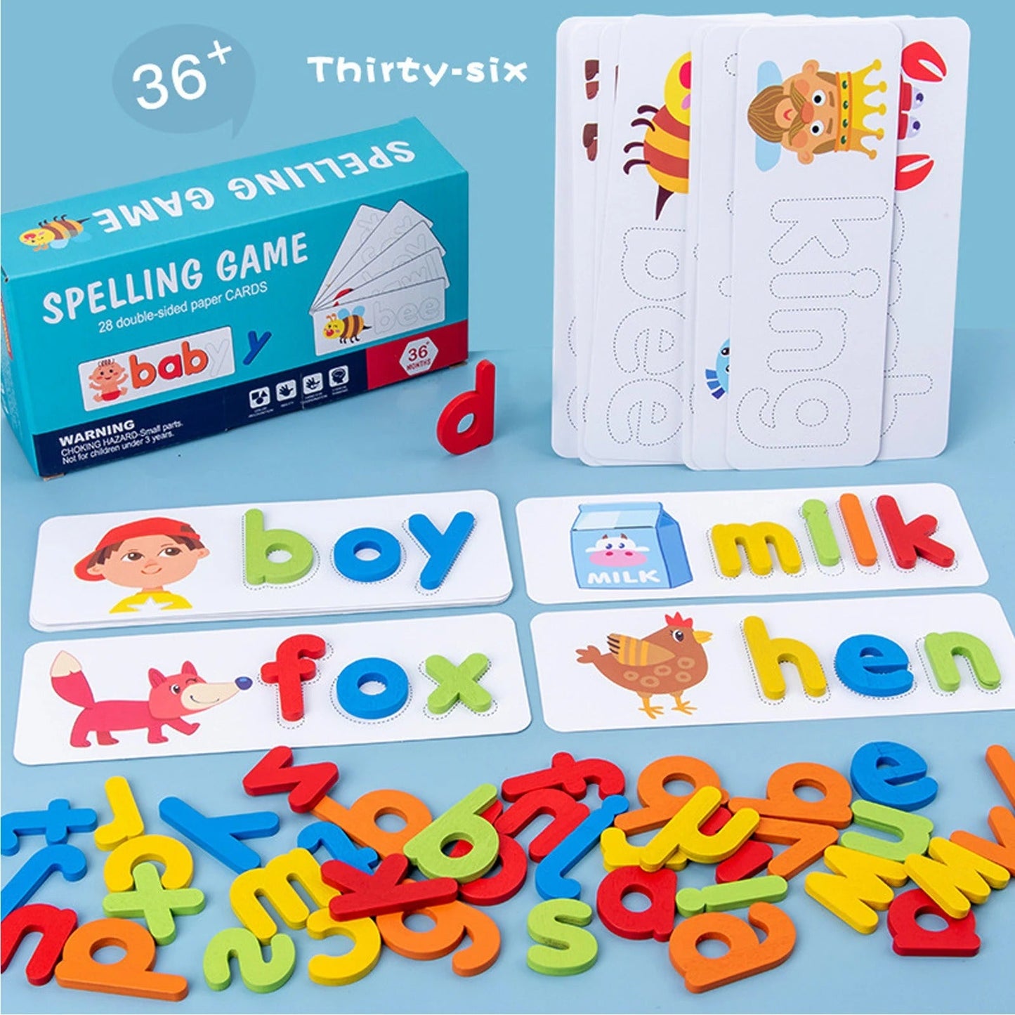 Early Education Montessori Alphabet Puzzle Set