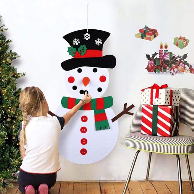 Felt Christmas Tree - Montessori Kids Toy