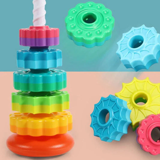 Rotating Stacking Tower