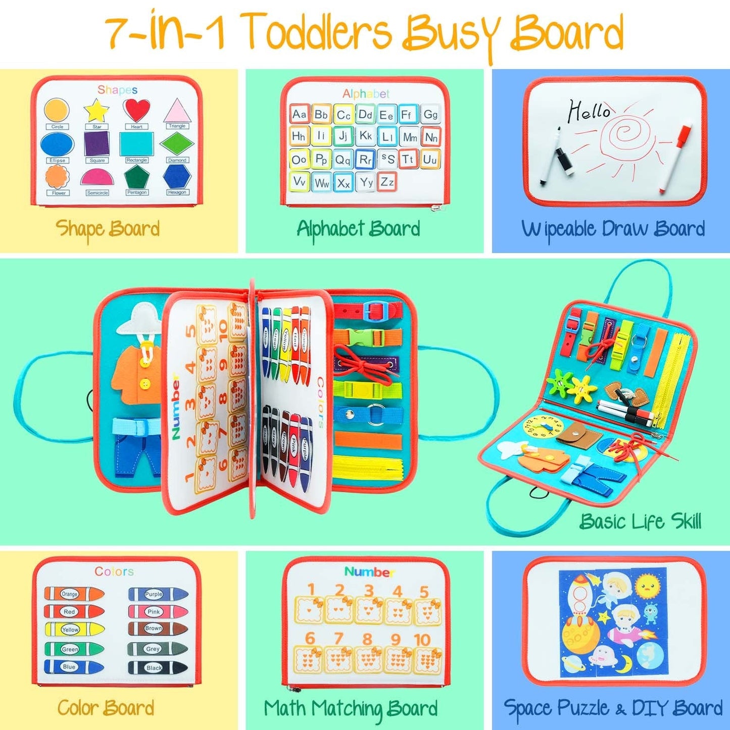 Kids Sensory Board