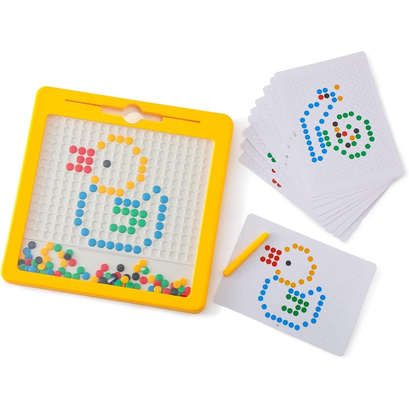 Magnetic Dots Board | Montessori Toy