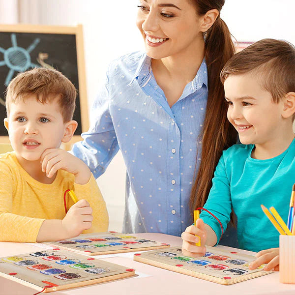 Colourful Maze - Montessori Toy